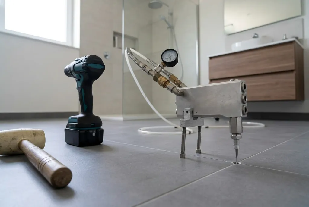 Kitbedrijf Schiedam – holle tegels injecteren