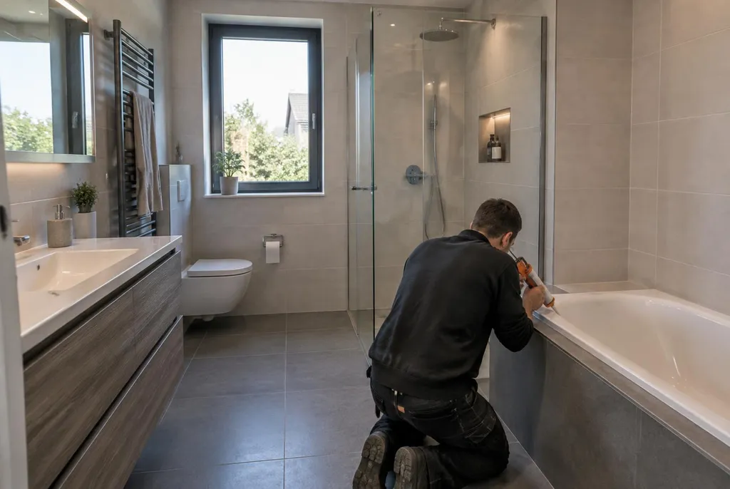 Kitbedrijf Schiedam – badkamer kit vervangen bij de douche